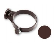 Кронштейн трубы ПВХ Galeco PVC 130/100 100 мм шоколадно-коричневый