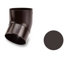 Колено 45 градусов Galeco PVC 150/100 100 мм темно-коричневый