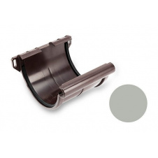 Муфта ринви Galeco PVC 150/100 148х150 мм світло-сірий