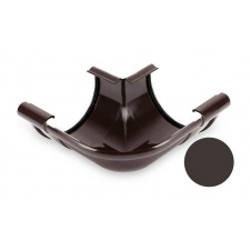 Кут внутрішній 90 градусів Galeco PVC 150/100 148х242 мм темно-коричневий