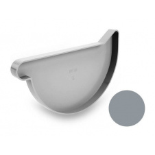 Заглушка левая Galeco PVC 180/125 183 мм светло-серый