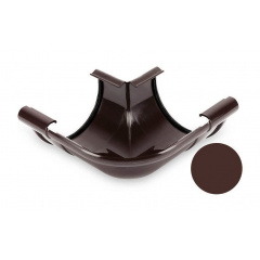Кут внутрішній 90 градусів Galeco PVC 110/80 107х185 мм шоколадно-коричневий Херсон