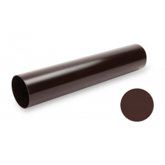 Водостічна труба Galeco PVC 130/100 100х4000 мм шоколадно-коричневий Черкаси