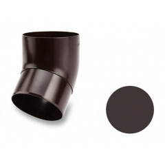 Колено 45 градусов Galeco PVC 150/100 100 мм темно-коричневый Черновцы