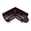 Угол внешний 90 градусов Galeco PVC 90/50 90х154 мм темно-коричневый Днепр