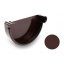 Заглушка правая Galeco PVC 130 132 мм шоколадно-коричневый Николаев