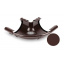 Кут зовнішній регульований 90-150 градусів Galeco PVC 130 132х220 мм шоколадно-коричневий Черкаси