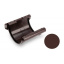 Муфта желоба Galeco PVC 130 132х150 мм шоколадно-коричневый Ужгород