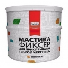 Мастика для гибкой черепицы ТехноНИКОЛЬ №23 Фиксер 12 кг