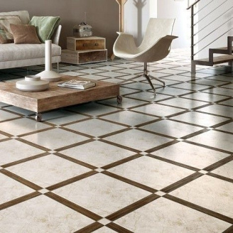 Керамічна плитка Inter Cerama SHATTO 031 для підлоги 42x42 см коричневий світлий