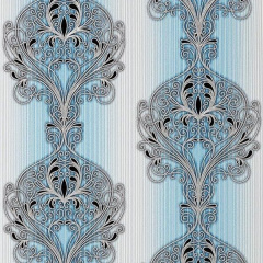 Обои виниловые Versailles на бумажной основе 0,53х10,05 м голубой (096-22) Львов