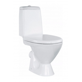 Унитаз-компакт Cersanit ARKTIK со свободнопадающей крышкой 3/6 л 36,5х63х80,5 см WHITE