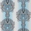 Обои виниловые Versailles на бумажной основе 0,53х10,05 м голубой (096-22) Харьков