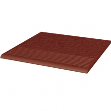 Ступень рельефная прямая структурная Paradyz Natural Rosa DURO 30x30 см