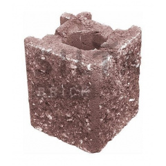 Камень навесной угловой Силта-Брик Элит 53 129х150х129 мм Киев