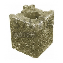 Камень навесной угловой Силта-Брик Элит 25-4 129х150х129 мм Киев