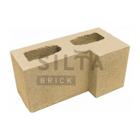 Блок гладкий Сілта-Брік Еліт 36 кутовий 390х190х190 мм