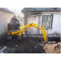 Оренда міні-екскаватора Komatsu PC 35 Хмільник