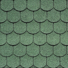 Битумная черепица IKO Victorian 336х1000 мм 04 Forest Green