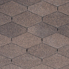 Битумная черепица IKO Diamant 284х1000 мм 07 Dual Brown