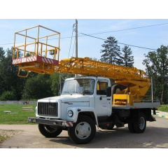 Оренда телескопічної автовишки Газ-3309 18 м Запоріжжя