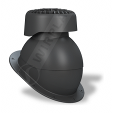 Фановий вихід Wirplast Normal K83 110х265 мм антрацитовий RAL 7021