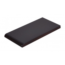 Плитка для парапету Cerrad гладенька 135х245х13 мм nero