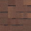 Битумная черепица NORDLAND Альпин 3х337х1000 мм коричневый с отливом Ивано-Франковск
