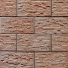 Плитка фасадна Cerrad CER 23 структурна 300x148x9 мм agat