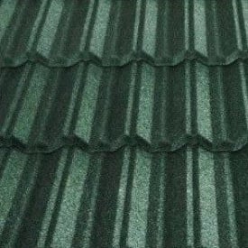 Композитная черепица Metrotile Classic 1300x410 мм greenstone