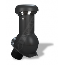 Вентиляційний вихід Wirplast Wirovent Perfekta Pro W14 150x440 мм чорний RAL 9005