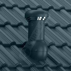 Вентиляционный выход Wirplast Wirovent Tile Pro W17 125x440 мм графитовый RAL 7024