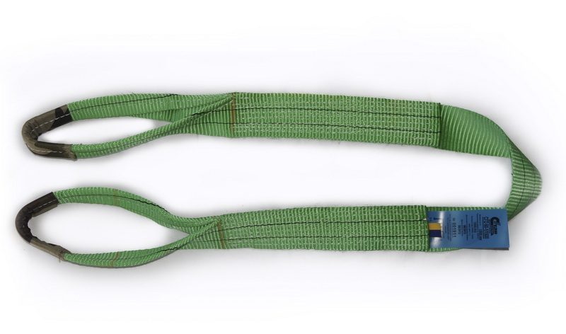 Строп текстильний СТП стрічковий зелений