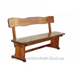 Изготовление деревянных скамеек Киев