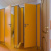Сантехническая перегородка НОВЫЙ ПРОЕКТ ГРУПП СТАНДАРТ туалетная 900x1200x2000 мм желтый