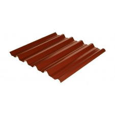 Профнастил Rauni HC-44 1080/1010 мм 0,45 мм Polyester SeAH Steel (Корея) RAL 3011
