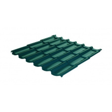 Металлочерепица RAUNI Standart 1180/1100 мм 0,45 мм Polyester Китай RAL 6005