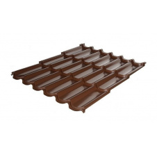 Металлочерепица RAUNI Premium 1180/1100 мм 0,5 мм MAT Polyester SeAH Steel (Корея) RAL 8017