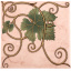 Плитка декоративна АТЕМ Imola Grape 1 Leaf 7х100х100 мм Київ