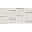 Плитка Opoczno Yakara white mosaic steel 22,2x44,6 см Одеса