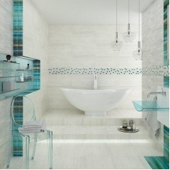 Плитка Paradyz Laterizio Bianco 300х600х10 мм Хуст