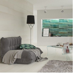 Плитка декоративна Paradyz Laterizio Inserto B скляна 300х600х8 мм Оріхів