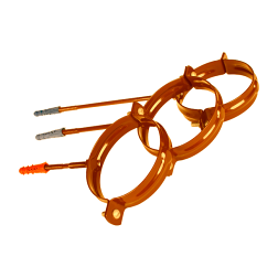 Держак труби металевий Profil L100 130 мм цегляний