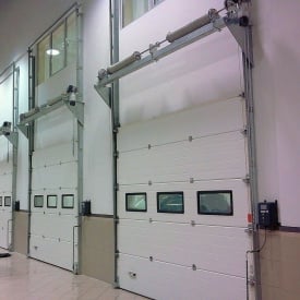 Секційні промислові ворота Alutech ProPlus S-гофр