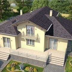 Битумная черепица Shinglas Континент 3,2х349х1000 мм Европа Кременчуг