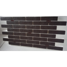 Термопанель з фасадною плиткою керамограніт Golden Tile BrickStyle Strand коричневий 1000x600 мм