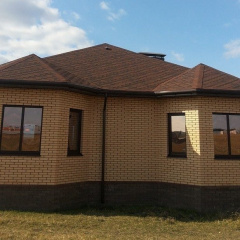 Бітумна черепиця Docke PIE GOLD ГРАНАДА 1000х318х3,1 мм какао Кривий Ріг