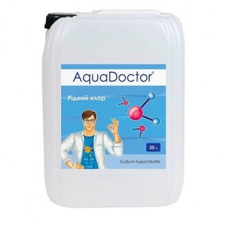 Дезінфектант рідкий хлор AquaDoctor C15-L для автоматичних дозаторів 20 л