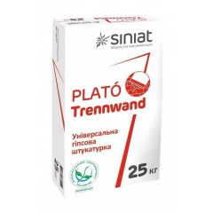 Штукатурка SINIAT PLATO Trennwand облегченная гипсовая 25 кг Полтава