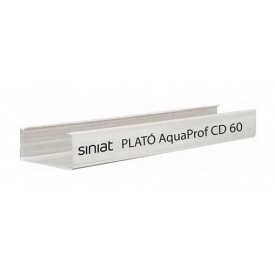 Профіль металевий полімерний PLATO AquaProf CD 60x0,50x3000 мм
